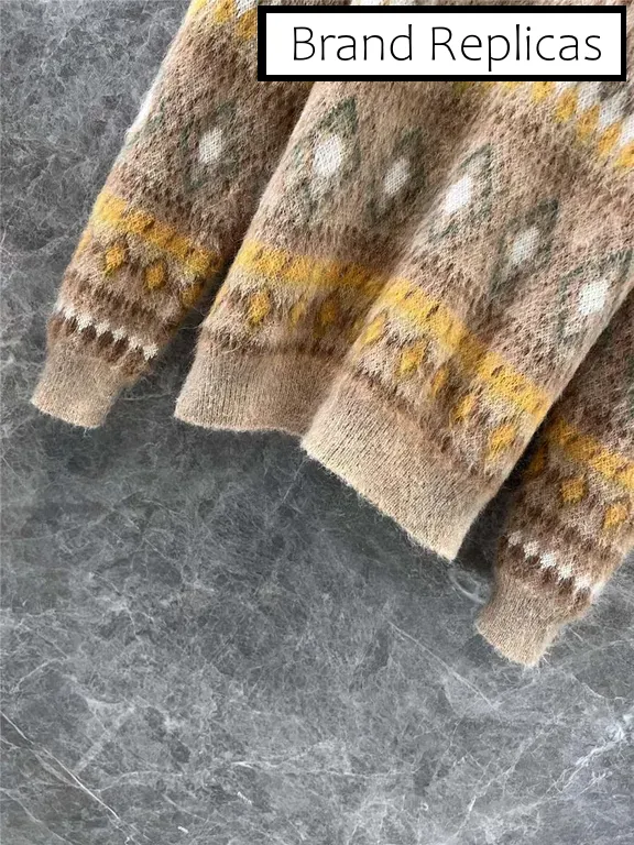 Louis Vuitton Mohair Fair Isle Sweater